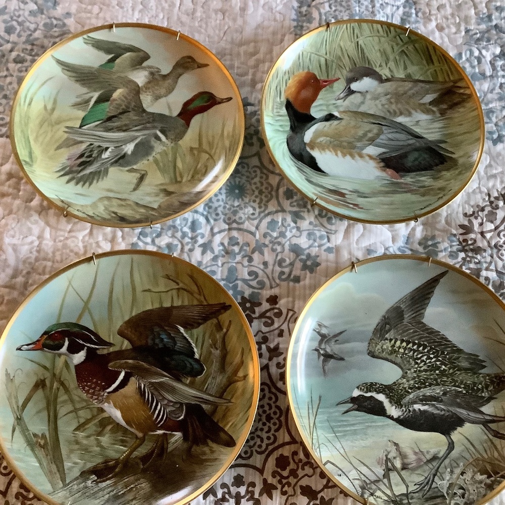 Franklin Porcelain plates